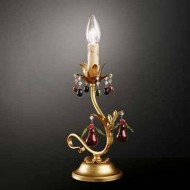 Настольная лампа Beby Group Fruit 101/1L Gold Paint Red Pear Настольная лампа Beby Group Fruit 101/1L Gold Paint Red Pear