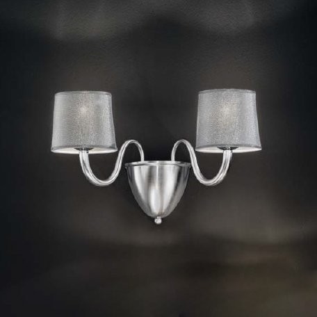 Бра IDL Grace 530/2A chrome / silver lame Бра IDL Grace 530/2A chrome / silver lame