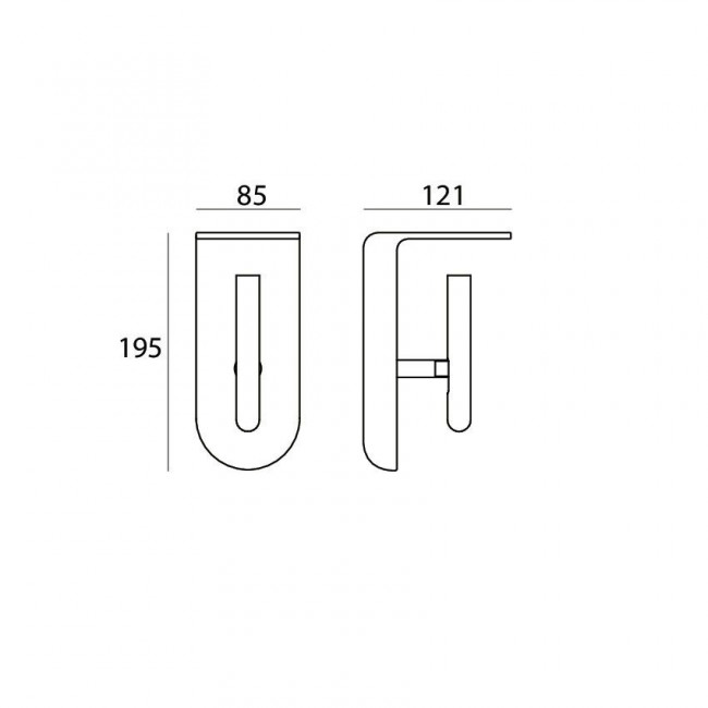 Бра Linea Light 2Nights 7943 Бра Linea Light 2Nights 7943