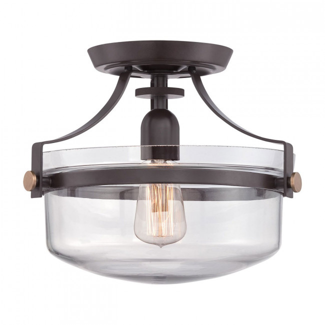 Потолочный светильник Quoizel Penn Station QZ/PENNSTAT/F WT Потолочный светильник Quoizel Penn Station QZ/PENNSTAT/F WT