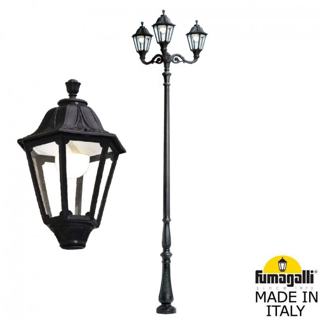 Садово-парковый фонарь Fumagalli Noemi E35.208.M30.AXH27