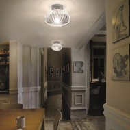 Потолочный светильник Vistosi Diamante PL G E27 CR NI Потолочный светильник Vistosi Diamante PL G E27 CR NI