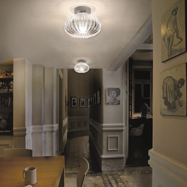 Потолочный светильник Vistosi Diamante PL G E27 CR NI Потолочный светильник Vistosi Diamante PL G E27 CR NI