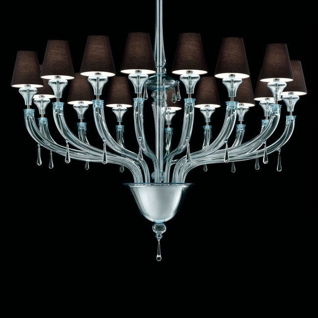 Люстра Barovier&Toso Maine 5586/15/AQ/NN