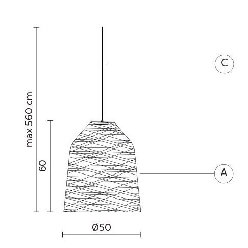 Уличный подвесной светильник Karman Black out SE101 2T EXT Уличный подвесной светильник Karman Black out SE101 2T EXT