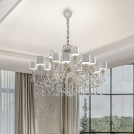 Люстра Masiero Imperial 16 G04 Cut Люстра Masiero Imperial 16 G04 Cut