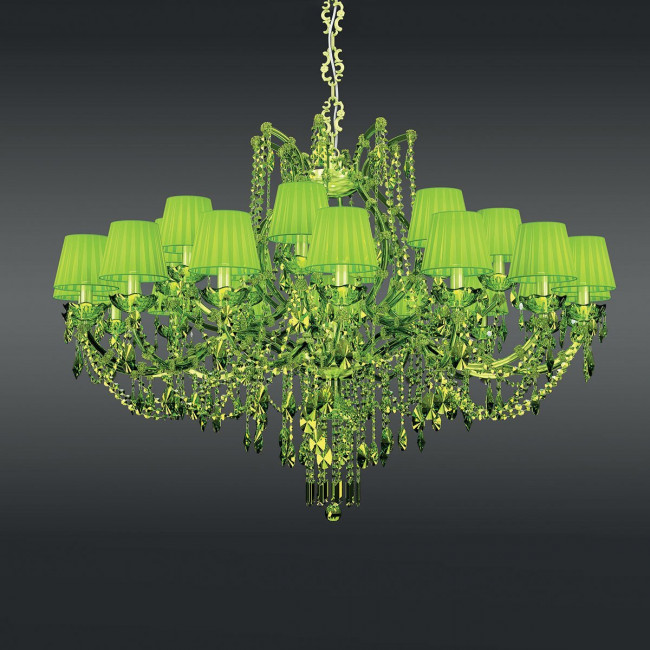 Люстра Masiero Maria Teresa VE 991/24 CG green Люстра Masiero Maria Teresa VE 991/24 CG green