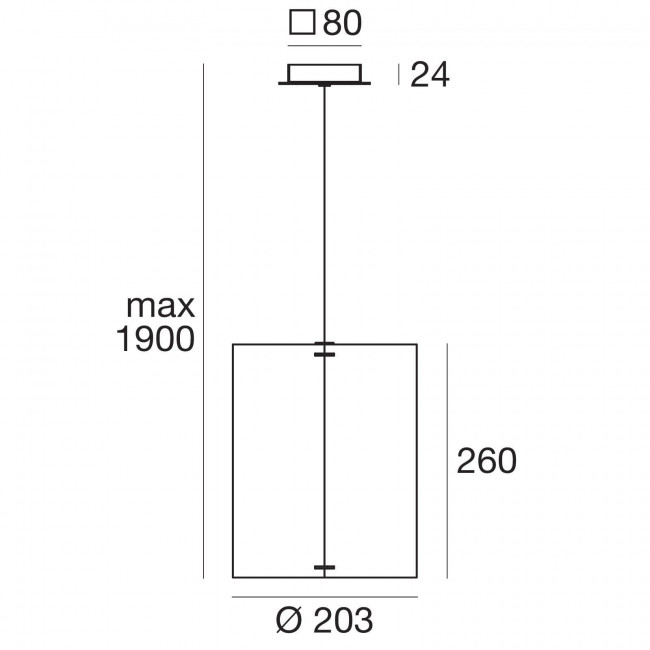 Подвесной светильник Linea Light Thank you 8062 Подвесной светильник Linea Light Thank you 8062