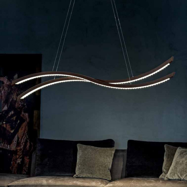 Подвесной светильник Masiero Libe S160 WENGE Подвесной светильник Masiero Libe S160 WENGE