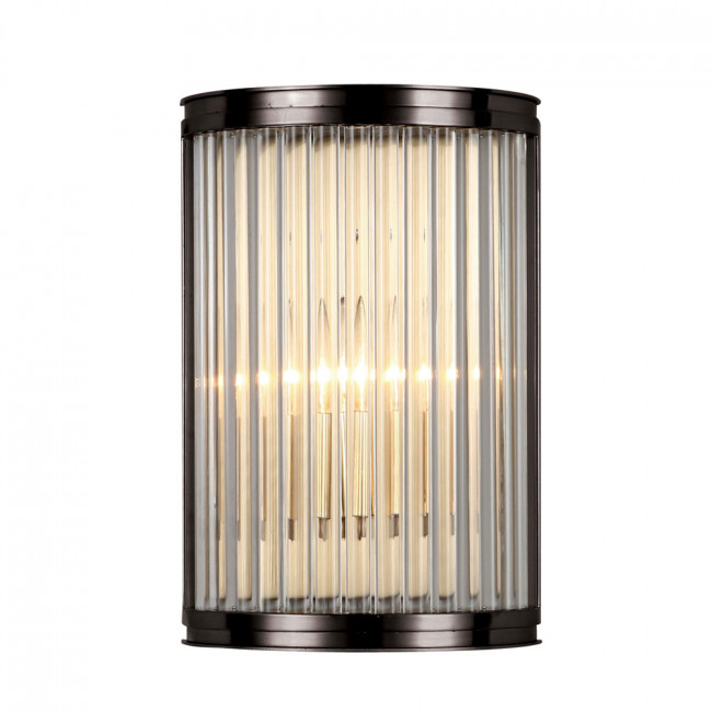Настенный светильник DeLight Collection Crystal bar KM0767W-1 matt black Настенный светильник DeLight Collection Crystal bar KM0767W-1 matt black