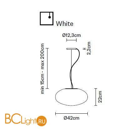 Подвесной светильник Fabbian Lumi F07 A09 01 Подвесной светильник Fabbian Lumi F07 A09 01