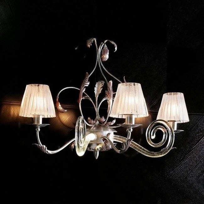 Бра Masca Corinto 1841/A3 Argento ametista / Glass 539 Бра Masca Corinto 1841/A3 Argento ametista / Glass 539