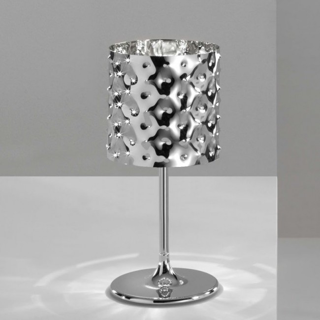 Настольная лампа IDL Capitonne 486/1L pure steel Настольная лампа IDL Capitonne 486/1L pure steel