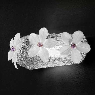 Настенный светильник Renzo Del Ventisette Shine A 14360/1 amt (Amethist) Настенный светильник Renzo Del Ventisette Shine A 14360/1 amt (Amethist)