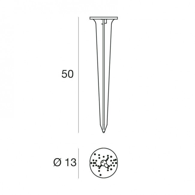 Стойка Linea Light 14937 Стойка Linea Light 14937