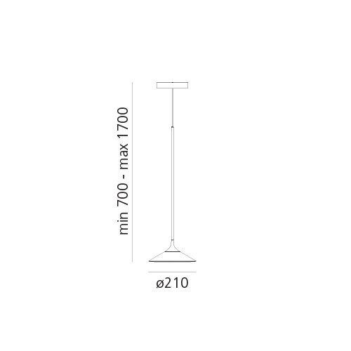 Подвесной светильник Artemide Orsa 0351030A Подвесной светильник Artemide Orsa 0351030A