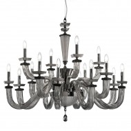 Люстра Euroluce Desiderio L8+4+4 Fume Люстра Euroluce Desiderio L8+4+4 Fume