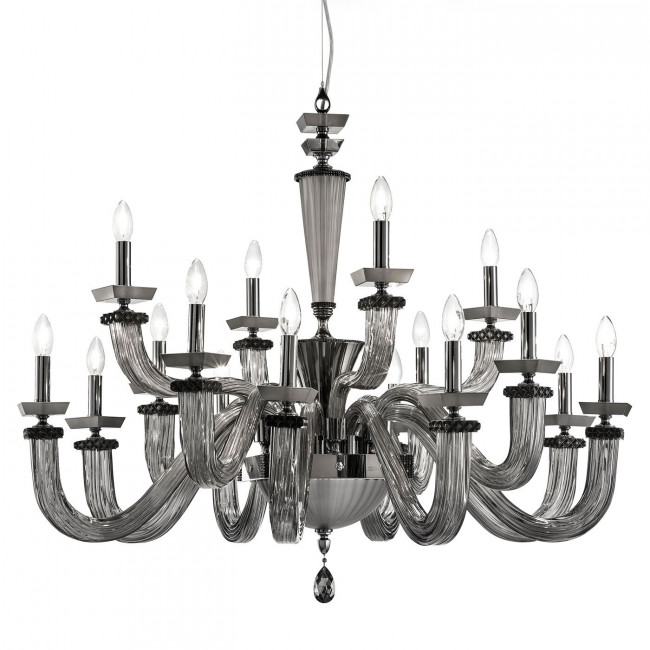 Люстра Euroluce Desiderio L8+4+4 Fume Люстра Euroluce Desiderio L8+4+4 Fume