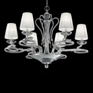 Люстра Renzo Del Ventisette L 14391/6 CP DEC. CROMO Люстра Renzo Del Ventisette L 14391/6 CP DEC. CROMO