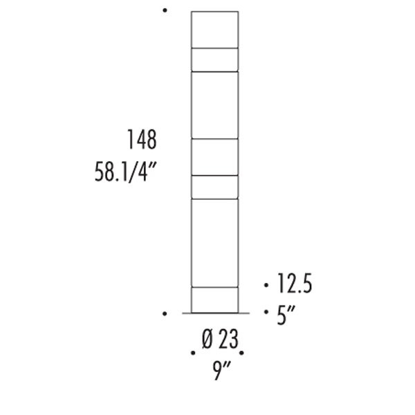 Напольный светильник STACKING TR D 0004100 Напольный светильник STACKING TR D 0004100