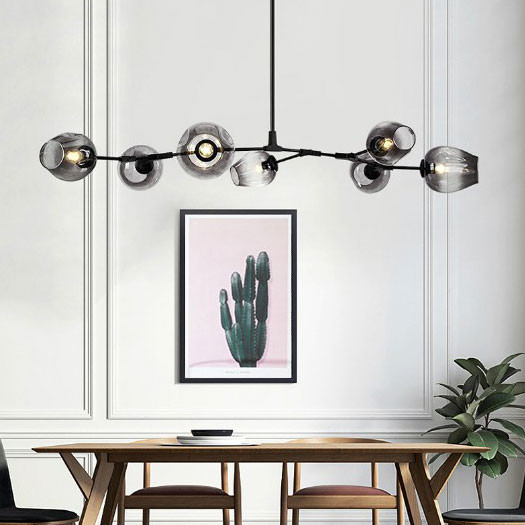 Люстра DeLight Collection Bubble 7058/7B smoky Люстра DeLight Collection Bubble 7058/7B smoky