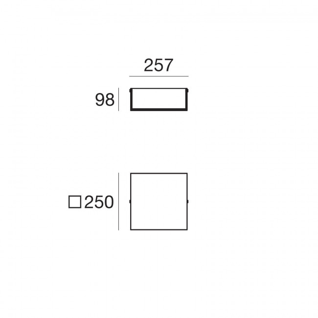 Настенный светильник Linea Light Glued 90301 Настенный светильник Linea Light Glued 90301