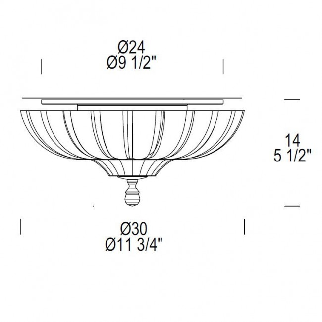Потолочный светильник Gallery Pascale PL 30 0000410 Потолочный светильник Gallery Pascale PL 30 0000410
