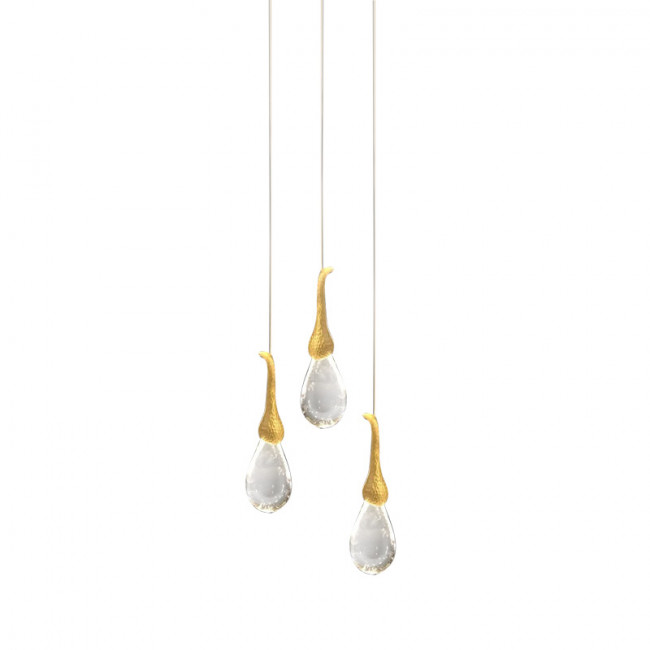 Подвесной светильник DeLight Collection seed OMG07287-3 gold Подвесной светильник DeLight Collection seed OMG07287-3 gold