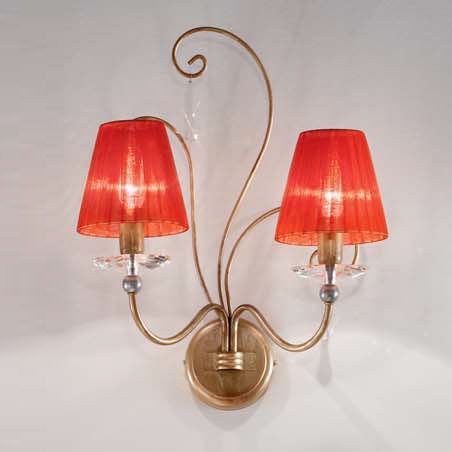 Бра Kolarz Austrolux Tommaso 0242.62.SG.Ko + 5000.E14.S01.or.R x 2