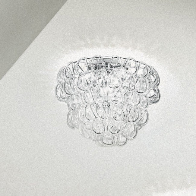 Потолочный светильник Vistosi Giogali PL 35 E14 CR/TR CR Потолочный светильник Vistosi Giogali PL 35 E14 CR/TR CR