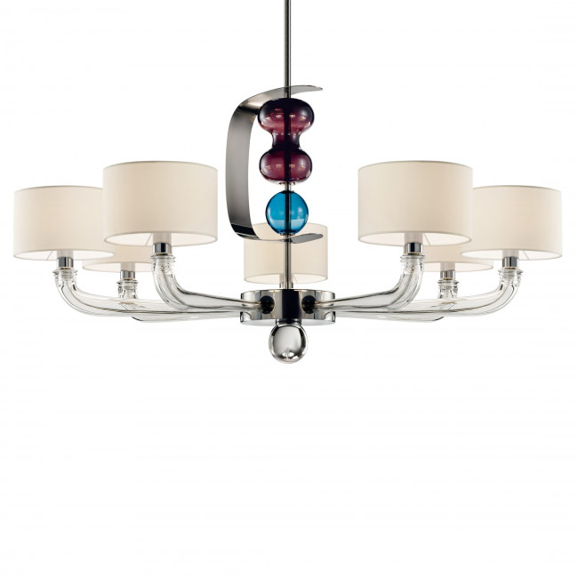 Люстра Barovier&Toso Manhattan Remix 7190/07/A/VU/BB