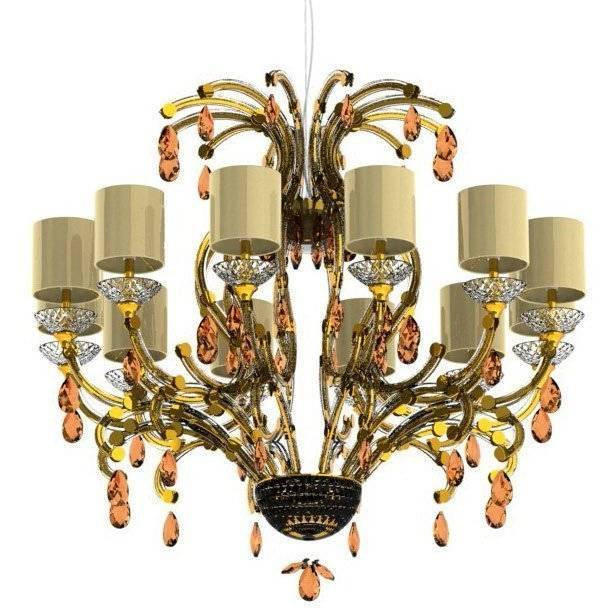 Люстра Beby Group Celebrity 9050B03 Gold Light gold Gold leaf Люстра Beby Group Celebrity 9050B03 Gold Light gold Gold leaf