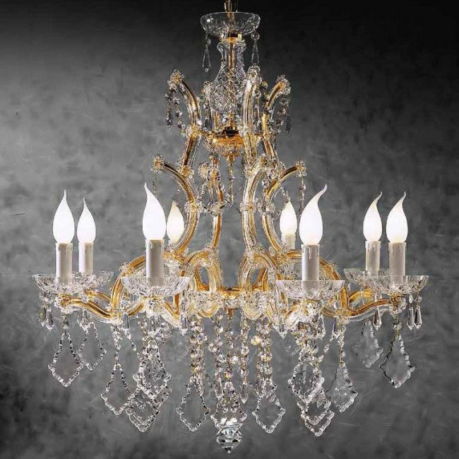 Люстра Beby Group Novecento 6305/8 Light gold HALF CUT