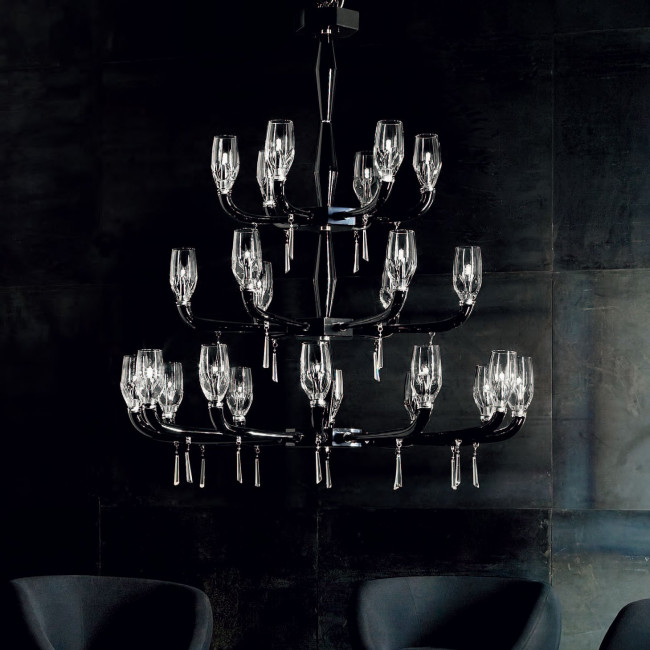 Люстра De Majo FLUTE K12+8+6 0FLUT0K76 Люстра De Majo FLUTE K12+8+6 0FLUT0K76