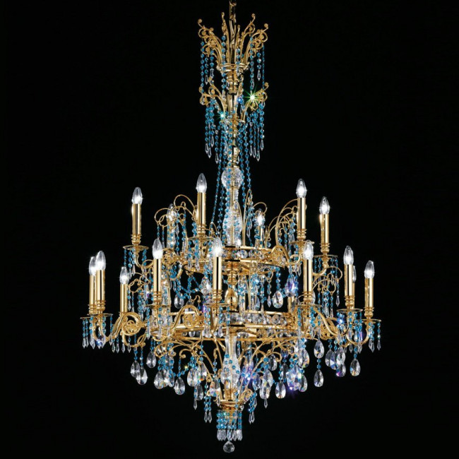 Люстра Masiero Impero & Deco VE 802 12+6 CUT CRYSTAL Люстра Masiero Impero & Deco VE 802 12+6 CUT CRYSTAL