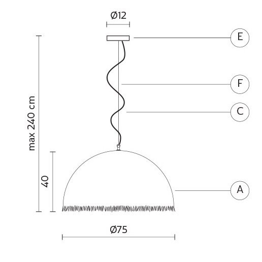 Подвесной светильник Karman Plancton SE649/1GB Подвесной светильник Karman Plancton SE649/1GB