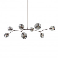 Люстра DeLight Collection Bubble 8 black/smoky 7058/8 black/smoky Люстра DeLight Collection Bubble 8 black/smoky 7058/8 black/smoky
