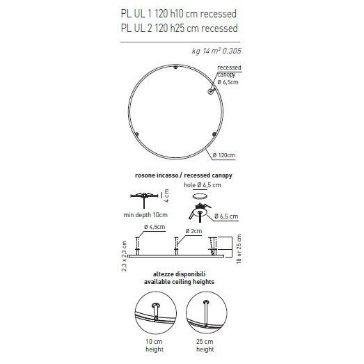 Настенный светильник Axo Light U-Light PL UL 2 120 h25 cm recessed RU IN Настенный светильник Axo Light U-Light PL UL 2 120 h25 cm recessed RU IN