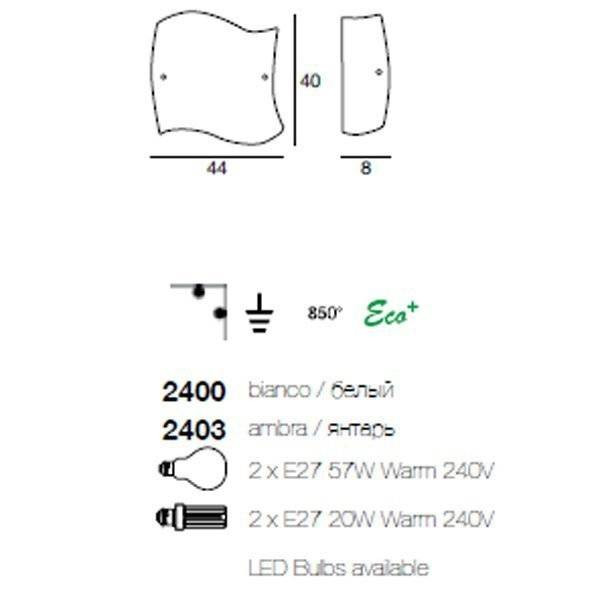Настенный светильник Linea Light 2403 Настенный светильник Linea Light 2403