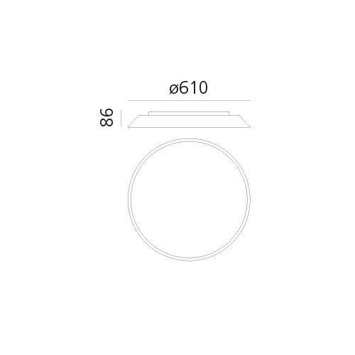 Потолочный светильник Artemide Febe 0241W20A Потолочный светильник Artemide Febe 0241W20A