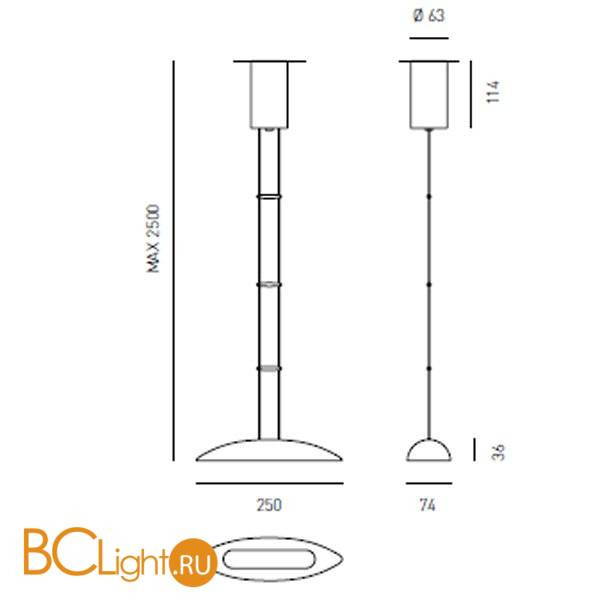 Подвесной светильник Axo Light Sinus SINUS SUSPENSION LAMP 106 06 Подвесной светильник Axo Light Sinus SINUS SUSPENSION LAMP 106 06
