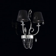 Бра Beby Group Miss Bjioux 0117A02 Chrome Black Trasparent Cut Crystal Бра Beby Group Miss Bjioux 0117A02 Chrome Black Trasparent Cut Crystal