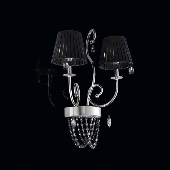 Бра Beby Group Miss Bjioux 0117A02 Chrome Black Trasparent Cut Crystal Бра Beby Group Miss Bjioux 0117A02 Chrome Black Trasparent Cut Crystal