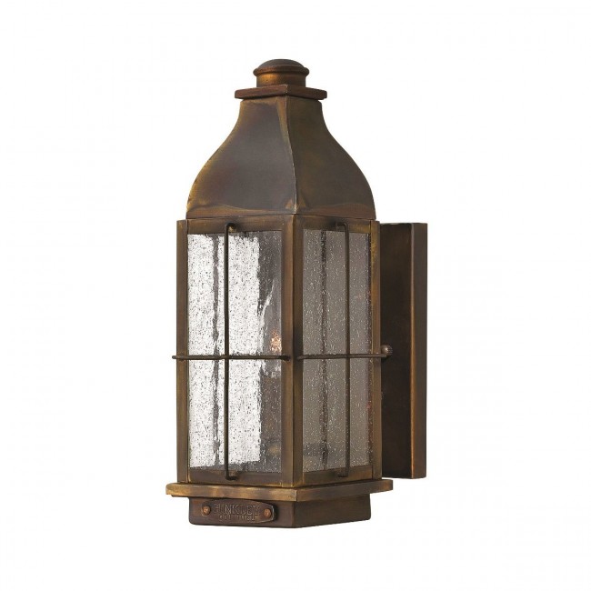 Уличный настенный светильник Hinkley Bingham HK/BINGHAM/S Уличный настенный светильник Hinkley Bingham HK/BINGHAM/S