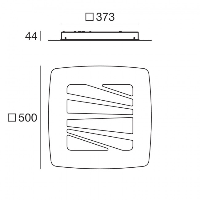 Потолочный светильник Linea Light Zebra 8248