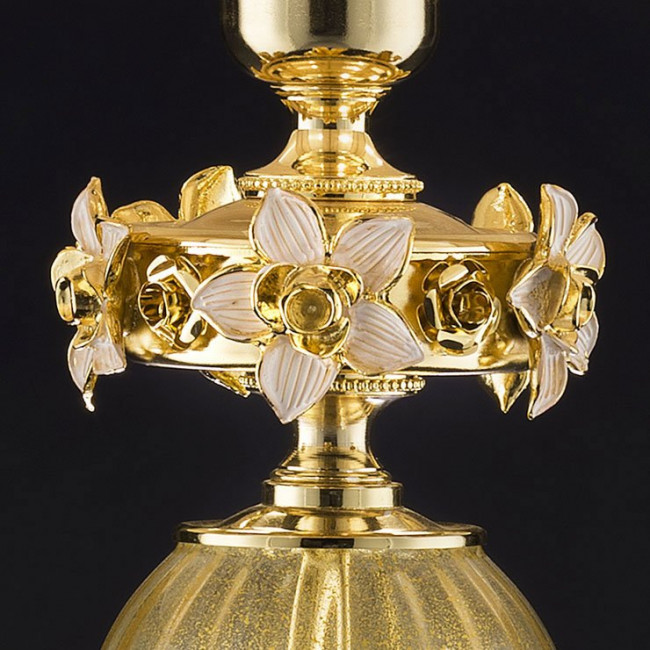 Настольная лампа Euroluce Sheen LG1 antique rose Настольная лампа Euroluce Sheen LG1 antique rose