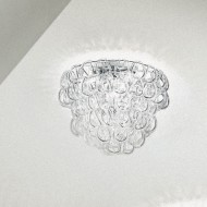 Потолочный светильник Vistosi Giogali PL 50 E27 CR/TR CR Потолочный светильник Vistosi Giogali PL 50 E27 CR/TR CR