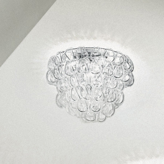 Потолочный светильник Vistosi Giogali PL 50 E27 CR/TR CR Потолочный светильник Vistosi Giogali PL 50 E27 CR/TR CR