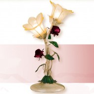 Настольная лампа Passeri International Rose LM 6705/2/L Dec. 065 Настольная лампа Passeri International Rose LM 6705/2/L Dec. 065