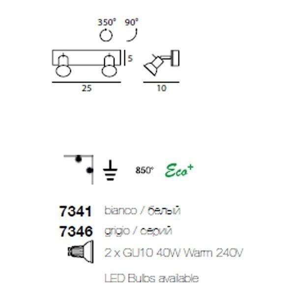 Cпот (точечный светильник) Linea Light Spotty 7346 Cпот (точечный светильник) Linea Light Spotty 7346